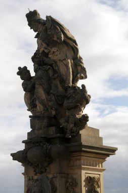 Çek Cumhuriyeti Prag 'da sanatsal heykel