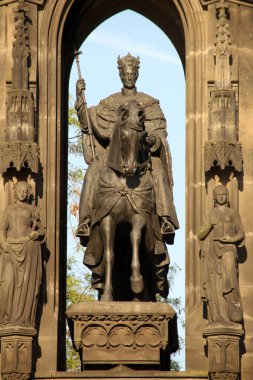 Çek Cumhuriyeti Prag 'da sanatsal heykel