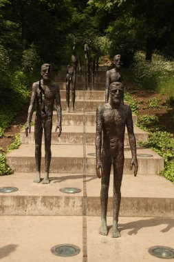 Çek Cumhuriyeti Prag 'da sanatsal heykel