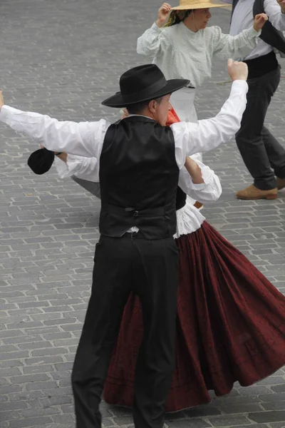 Portugisisk Dansfestival Öppen Plats — Stockfoto