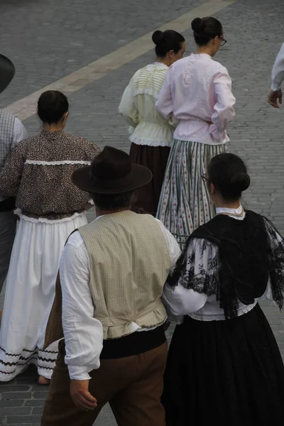 Portugalský Taneční Festival Otevřeném Prostoru — Stock fotografie