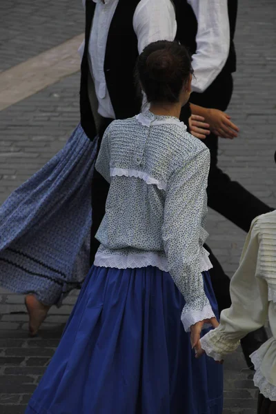 Πορτογαλικό Φεστιβάλ Χορού Ανοιχτό Χώρο — Φωτογραφία Αρχείου