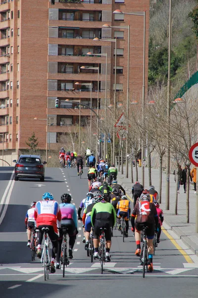 Ciclismo Ciudad — Foto de Stock