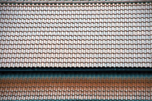 Roof Made Tiles House — Stock Photo, Image