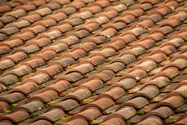 Крыша Плитки Доме — стоковое фото