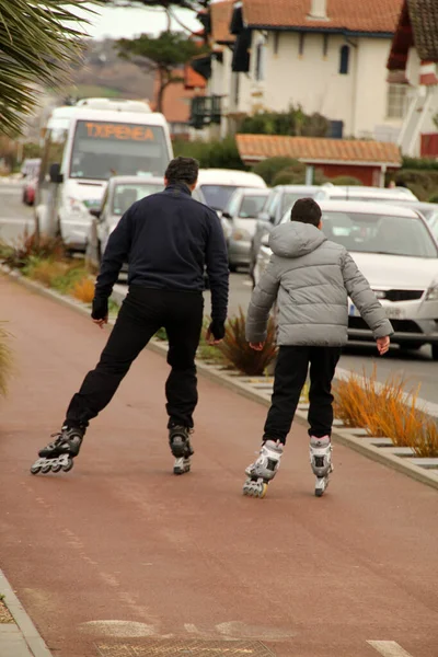 Patinaje Entorno Urbano — Foto de Stock