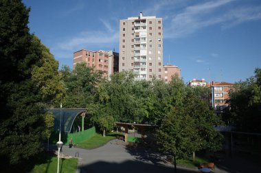 Bilbao şehrinin mimarisi.