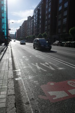 İspanya 'nın Bilbao kentindeki kentsel çevre