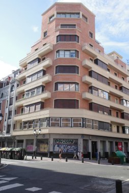 İspanya 'nın Bilbao kentindeki kentsel çevre