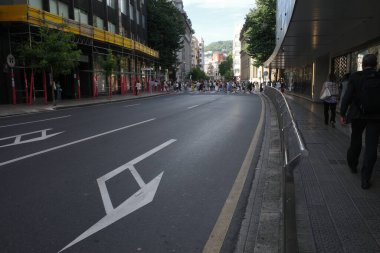 İspanya 'nın Bilbao kentindeki kentsel çevre