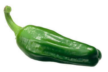 Padron biber, bir İspanyol Hatıra (Capsicum yılda), yeşil, Bütün pod
