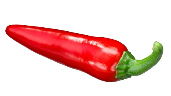 Kalocsai Hungarian Pepper Paprika Whole Ripe Pod — Stock Photo, Image