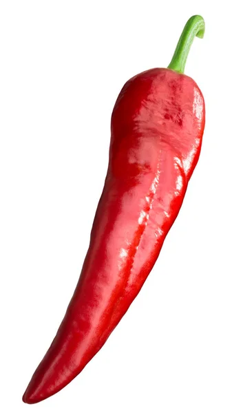 Espanola Pimenta Chilena Melhorada Fruta Madura Inteira Numex Novo Tipo — Fotografia de Stock