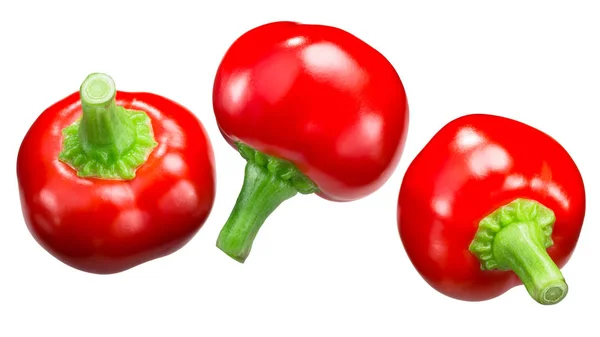 Orias Cseresznye Paprika Cherry Peppers Seluruh Polong Matang — Stok Foto