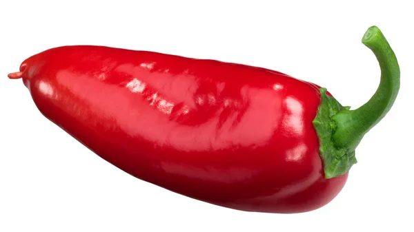 Ramiro Paprika Capsicum Annuum Frukt Mogna Hela Pod Urklippsbana — Stockfoto