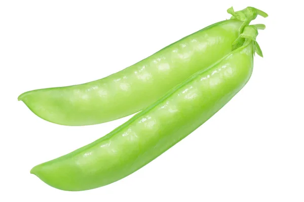 Pea Pods Pisum Sativum Whole Top View — Stock Photo, Image