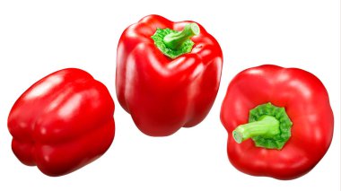 Kırmızı dolmalık biber (Capsicum annuum meyve), Bütün bakla, çeşitli California merak ediyorum