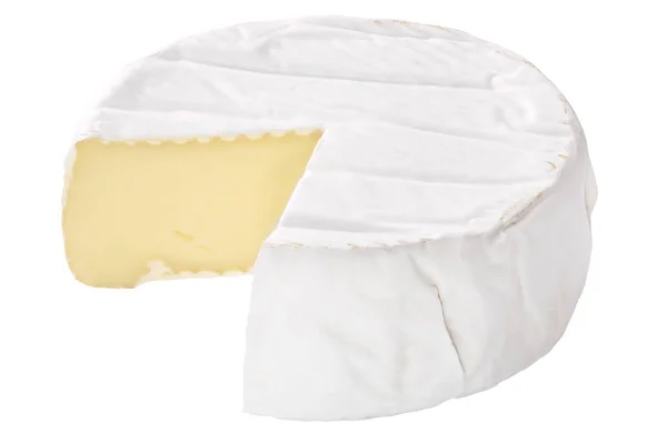 Roda de queijo Camemebert, caminhos — Fotografia de Stock