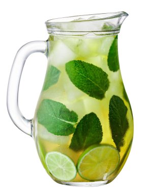 Mojito sürahi sürahi izole, yollar