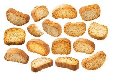 Croutons yeniden pişmiş ekmek, yollar