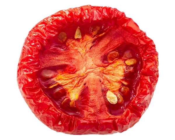 Semi-uscate roșii jumătate, căi — Fotografie, imagine de stoc