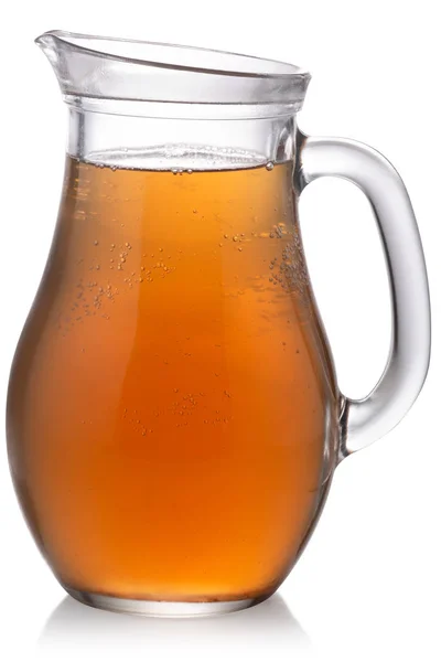 Jarra de champiñones de té Kombucha, caminos — Foto de Stock