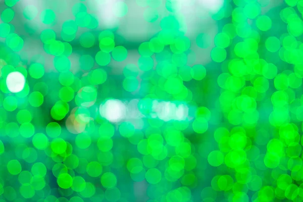 Fondo bokeh verde abstracto. — Foto de Stock