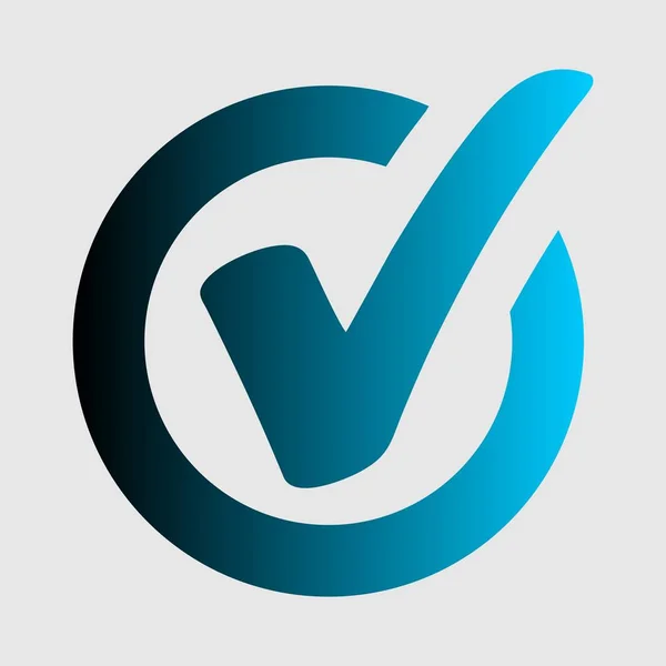 Web sitesi veya uygulama için beyaz zemin üzerine mavi yeşil düğme.