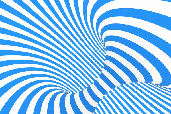 Wirowa 3d optyczne złudzenie raster ilustracja. Kontrast spirala paski. Geometryczne zima torus obraz z liniami, pętle. — Zdjęcie stockowe