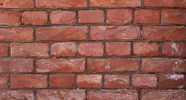 Rustic Background Red Brick Wall — Stock Photo, Image