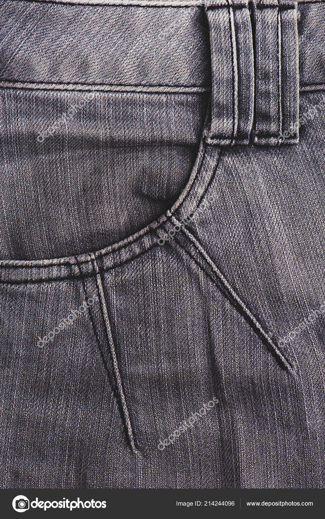 black side pocket jeans