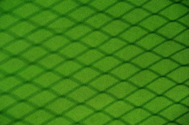 Tenis çim mahkemelerin arka plan üzerinde net.