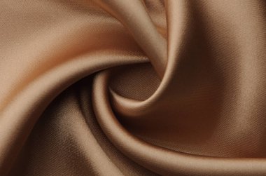 Satain kumaş dokusu kıvrımları ile arka plan olarak