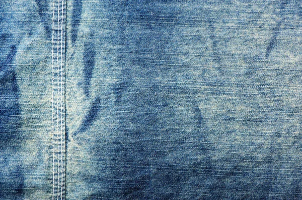 Close Old Blue Cloth Texture Background — Stock Photo, Image