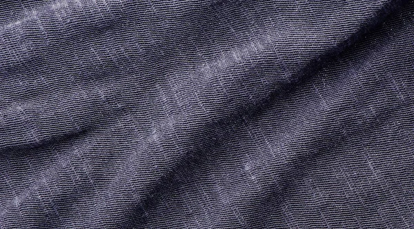 Dark Fabric Texture Clothes Background — Stock Photo, Image