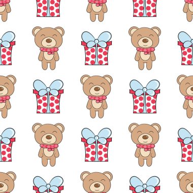 Mutlu Noeller ve mutlu yeni yıl. Geleneksel tatil sembolleri ile sorunsuz arka planlar. Kartlar, davetiyeler, baskı, taraf, parti davetiyeleri, dijital scrapbooking için en iyi seçim.