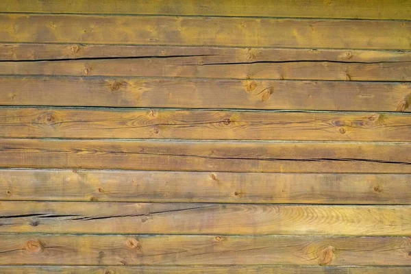 Stěna Venkovského Domu Znečištěných Dřevěných Tyčí Zázemí — Stock fotografie