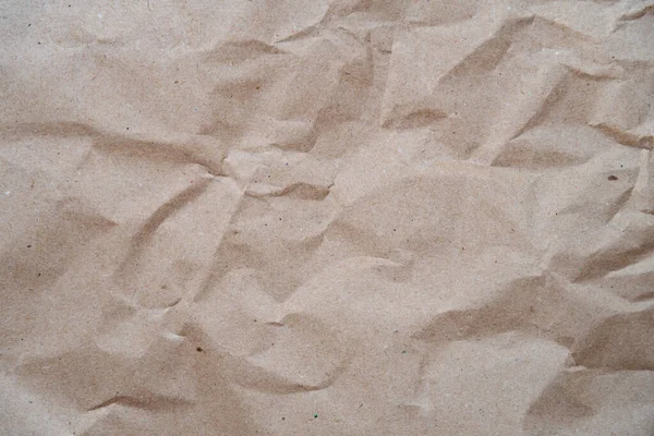Zerknülltes Graues Packpapier Hintergrund Textur — Stockfoto