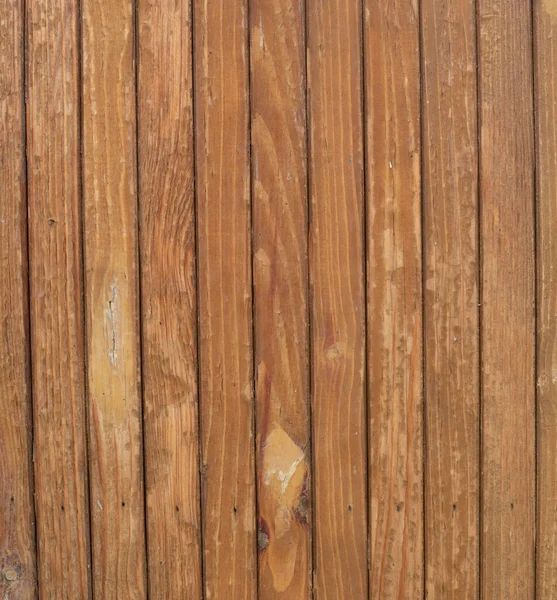 街上的门被木板撞倒了 木板上有剥皮的漆膜 钉子头 — 图库照片