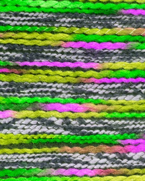 Wolle Oberfläche Aus Mehrfarbigen Fäden Hintergrund — Stockfoto