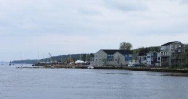 Nova Scotia 4 k sahil Mahone Bay tarafından görüntülemek