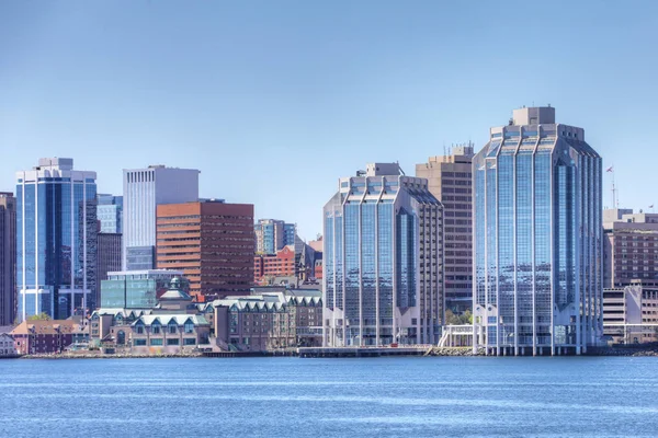 Der Heilbutt Nova Scotia Skyline Morgen — Stockfoto