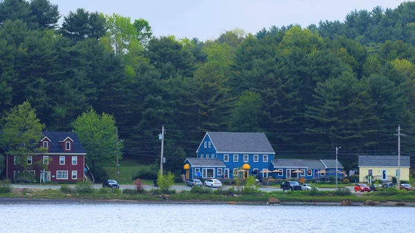 Een Scène Mahone Bay Nova Scotia — Stockfoto