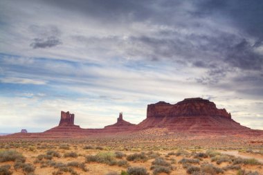 Monument Valley, Arizona ve Utah Batı mahallinde