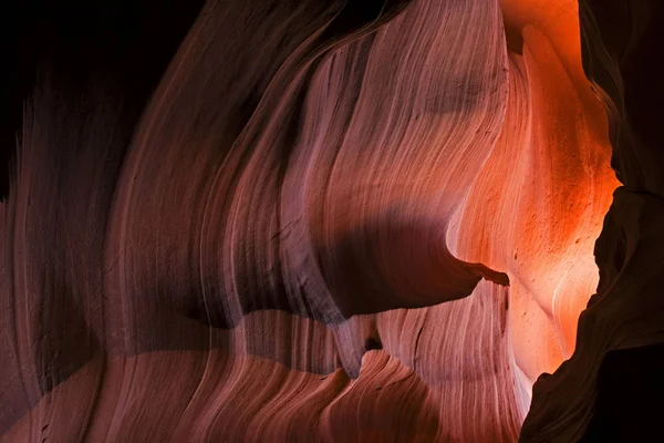Colorida Belleza Piedra Arenisca Antelope Canyon Arizona — Foto de Stock