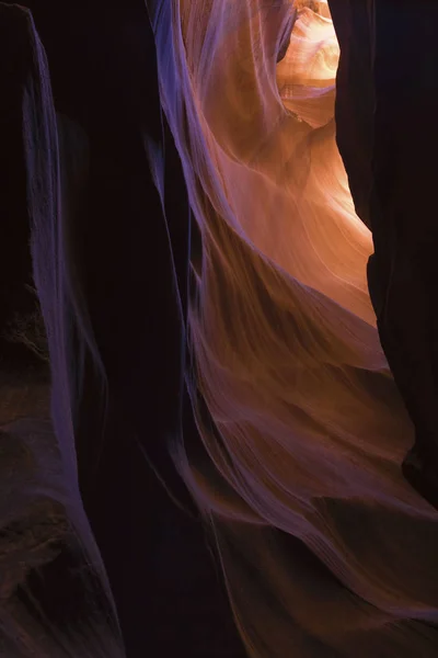 Hermosa Piedra Arenisca Antelope Canyon Arizona — Foto de Stock