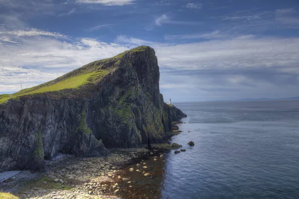 Uma Vista Neist Point Skye Escócia — Fotografia de Stock