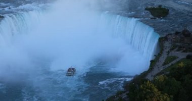Horseshoe Falls Niagara Falls, Kanada 4k hava