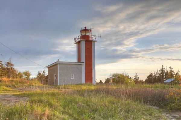 Fyren Punkt Prim Nära Digby Nova Scotia — Stockfoto