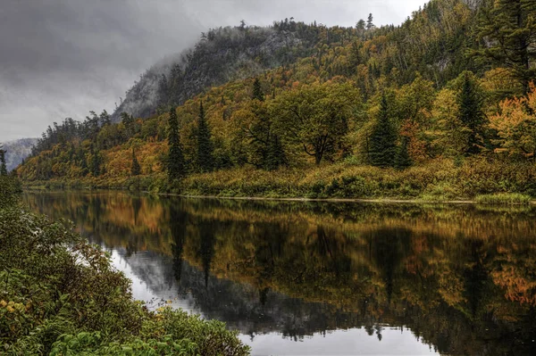 Sonbahar Renkleri Agawa Canyon Amerika Birleşik Devletleri — Stok fotoğraf